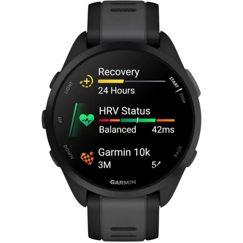 Reloj GPS Garmin Forerunner 165 010-02863-AC - Black/Slate Gray