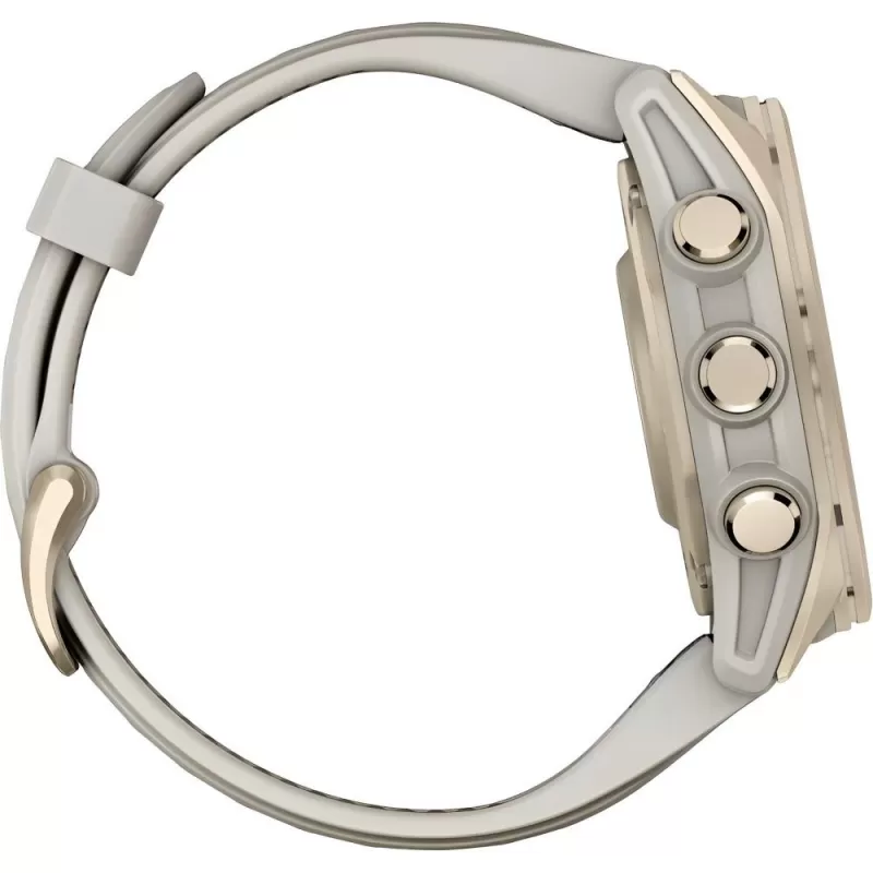 Reloj GPS Garmin Fēnix 8 43mm AMOLED - Soft Gold/Beige (010-02903-10)