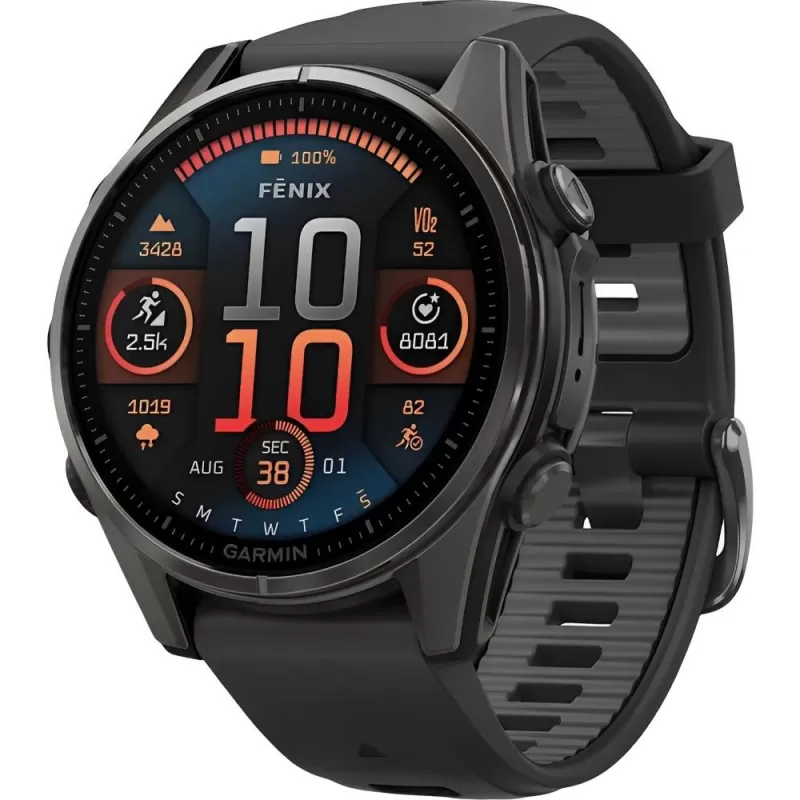 Reloj GPS Garmin Fenix 8 43mm AMOLED Sapphire - Ti...