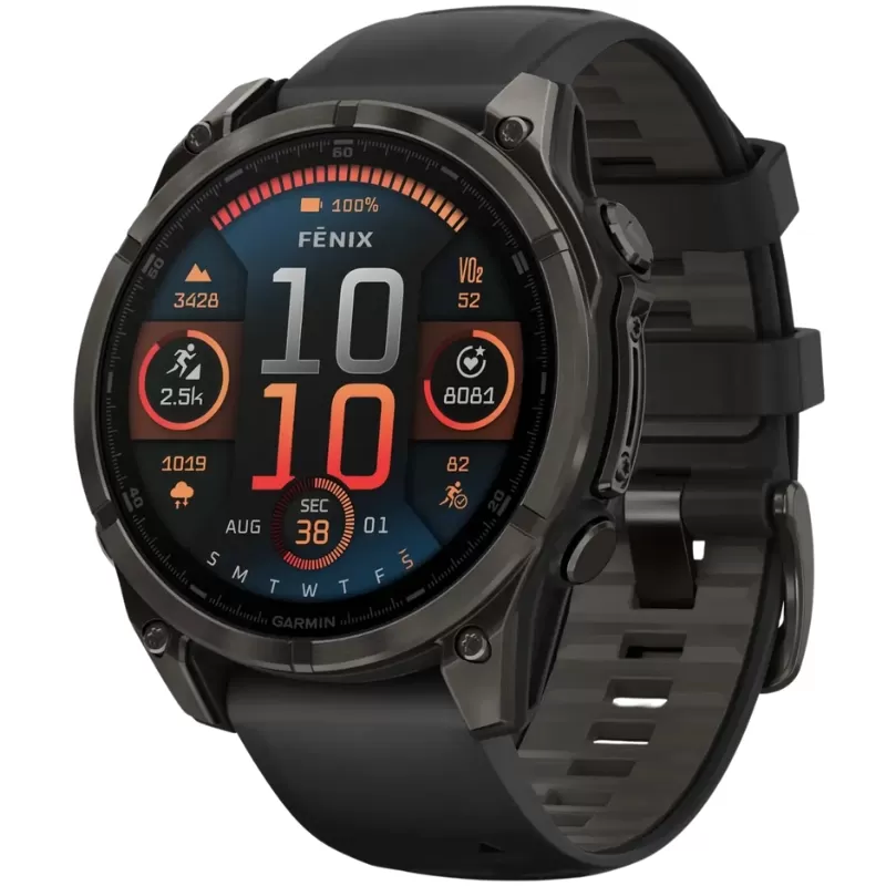 Reloj GPS Garmin Fēnix 8 47mm AMOLED Sapphire - C...
