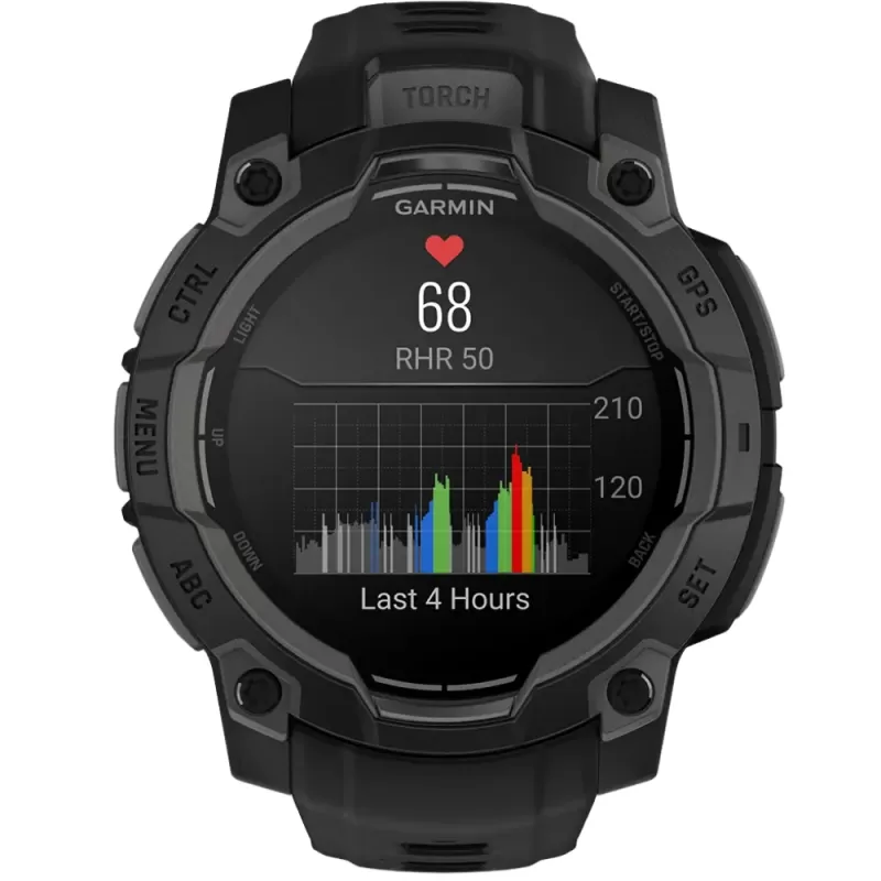 Reloj GPS Garmin Instinct 3 45mm AMOLED 010-02936-00 - Black