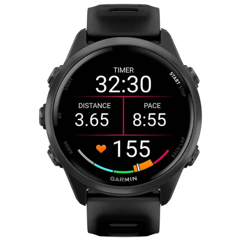 Reloj GPS Garmin Forerunner 570 42mm - Aluminum Slate Gray/Black (010-02970-00)