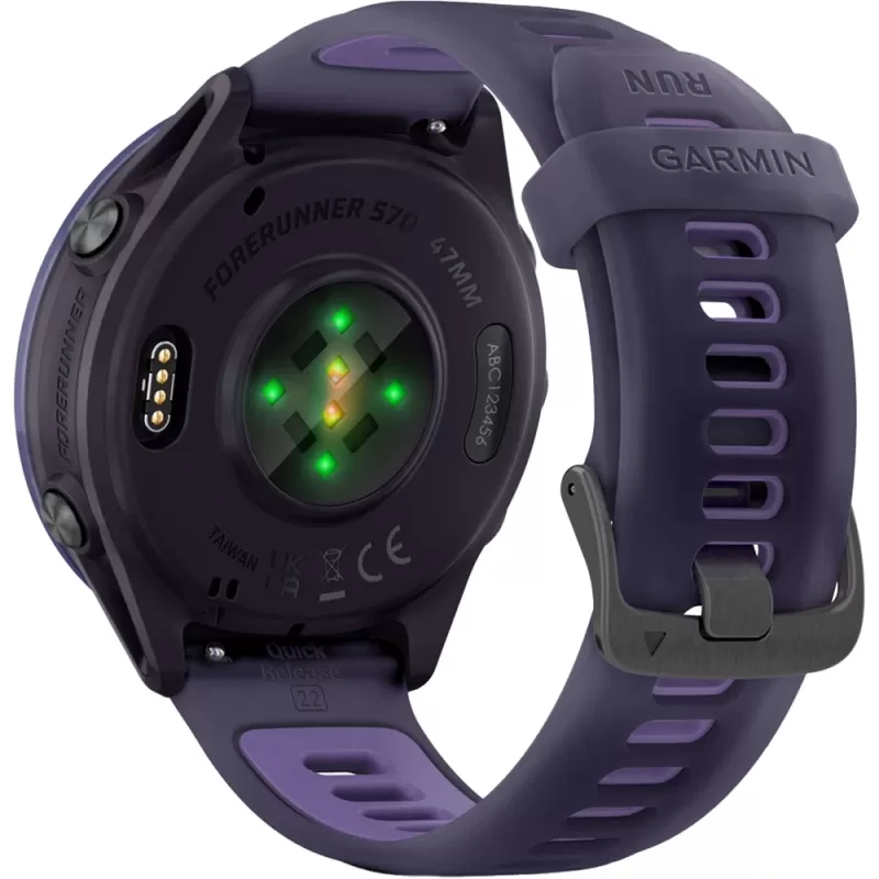 Reloj GPS Garmin Forerunner 570 47mm - Amp Indigo Purple (010-02971-02)