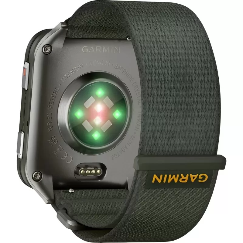 Reloj GPS Garmin Venu X1 010-02980-01 - Moss Green/Titanium