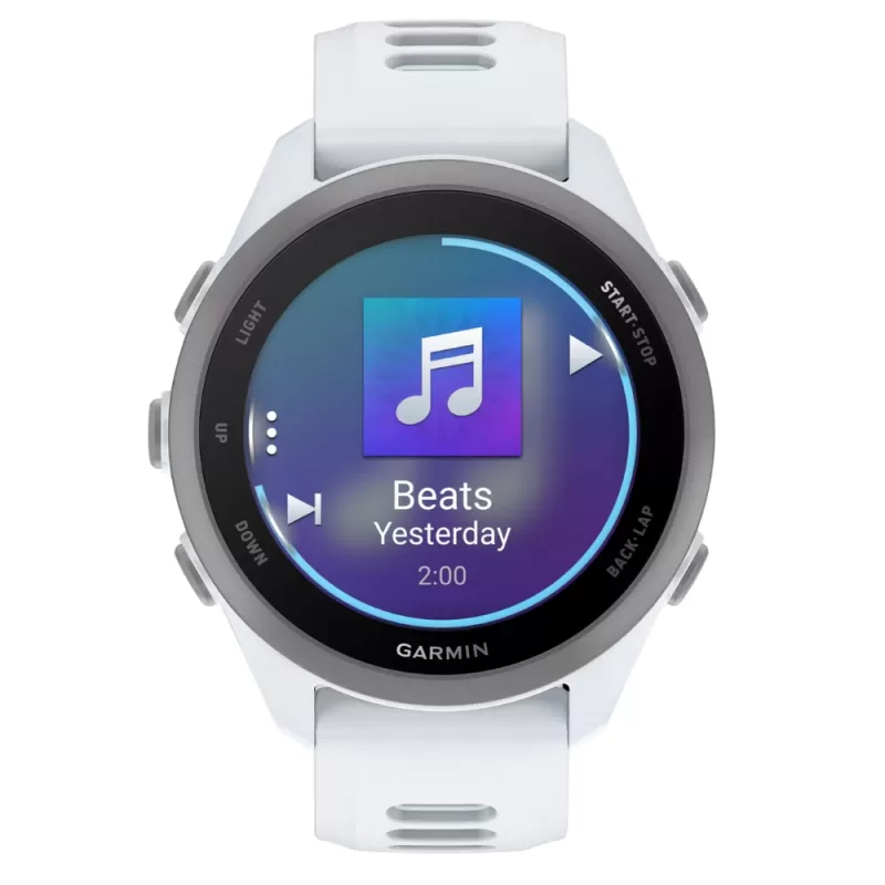 Reloj GPS Garmin Forerunner 170 Music 43mm - Whitestone/Cloud Blue (010-03920-11)