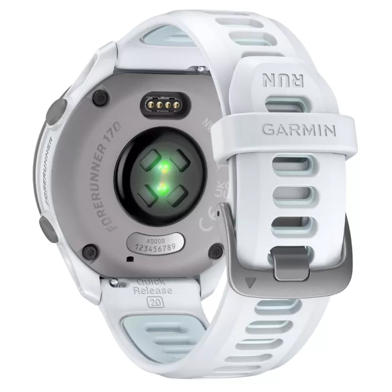 Reloj GPS Garmin Forerunner 170 Music 43mm - Whitestone/Cloud Blue (010-03920-11)