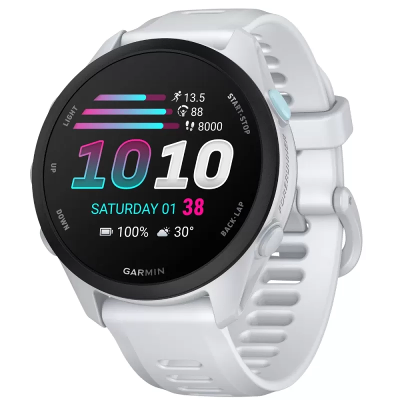 Reloj GPS Garmin Forerunner 70 43mm - Whitestone (010-04307-01)