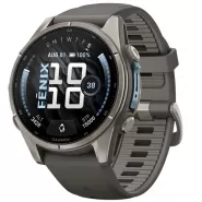 Reloj GPS Garmin Fenix 9 43mm - Titanium/Pebble Gr...