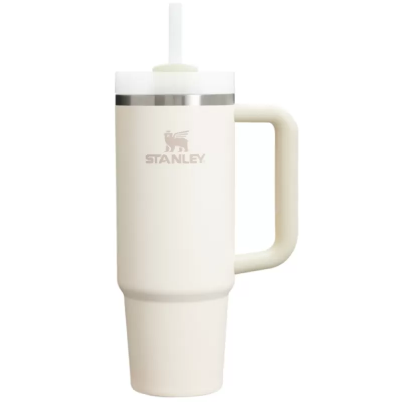 Vaso Térmico Stanley The FlowState Quencher H2.0 Tumbler 887mL - Cream