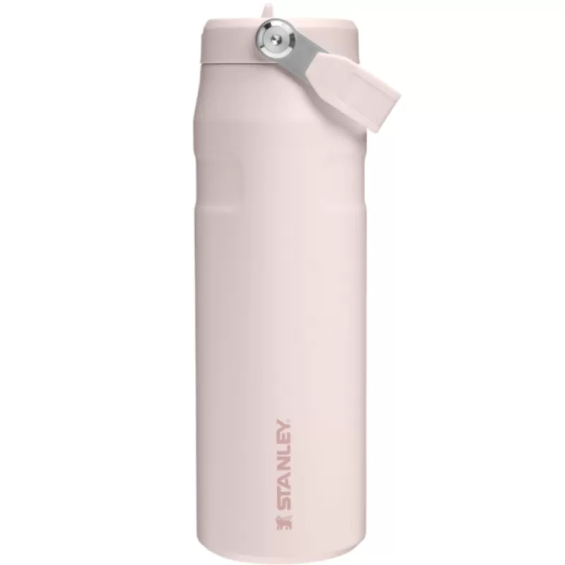 Termo Stanley The Aerolight IceFlow Bottle Flip Straw 2.0 Lid 710mL - Rose Quartz