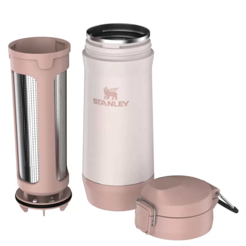 Despolvillador de Yerba Mate Stanley The Stay Fresh Yerba Mate Sift & Store 500g - Rose Quartz