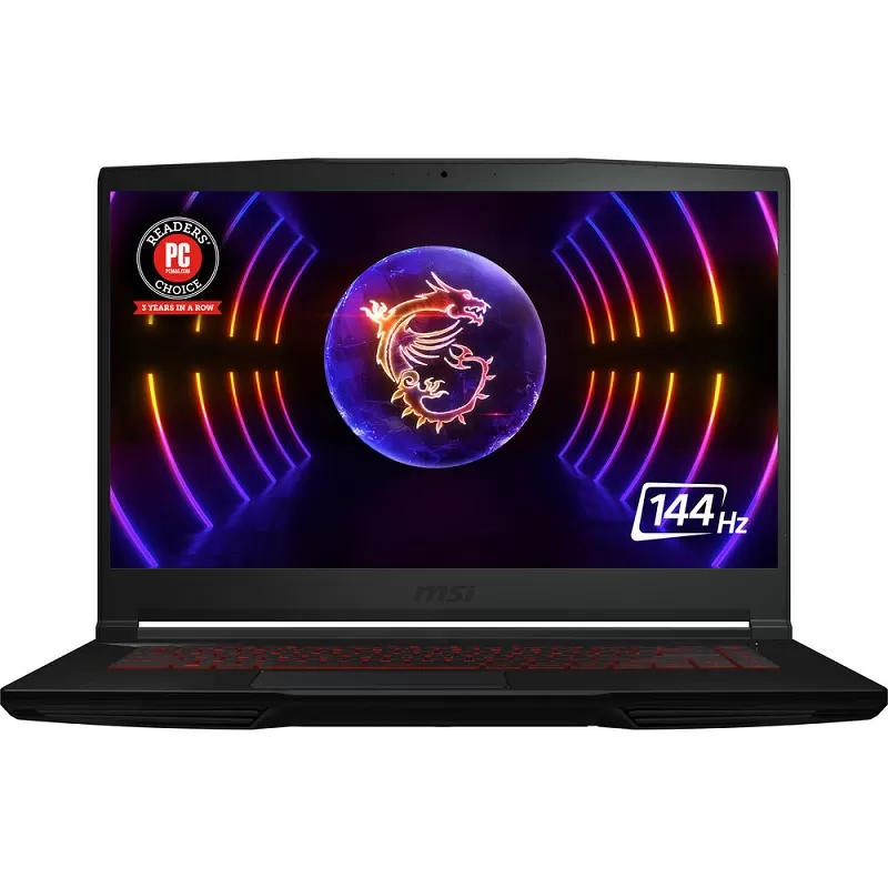 Notebook Gamer MSI Thin GF63 12VF-436US 15.6" Intel Core i7-12650H 16/512GB W11 NVIDIA GeForce RTX4060 8GB - Black