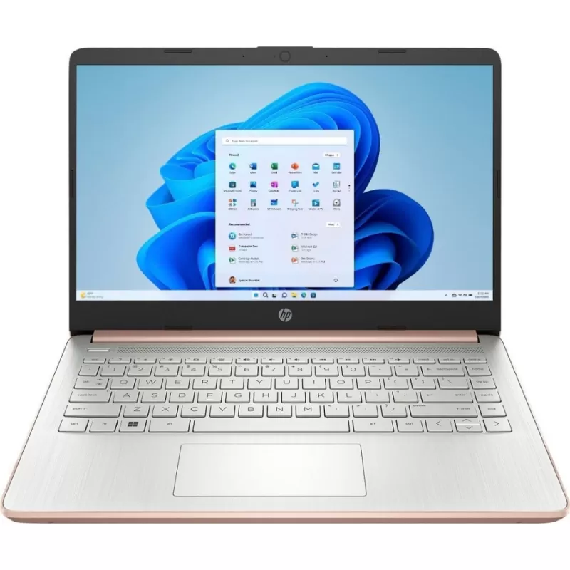 Notebook HP 14-DQ0762DX 14" Intel Celeron N4120 4/128GB W11H - Rose