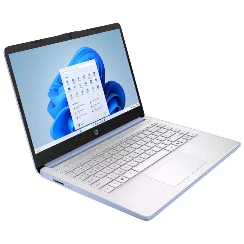 Notebook HP 14-DQ6102DX 14" Intel N150 4/128GB W11H - Sky Blue