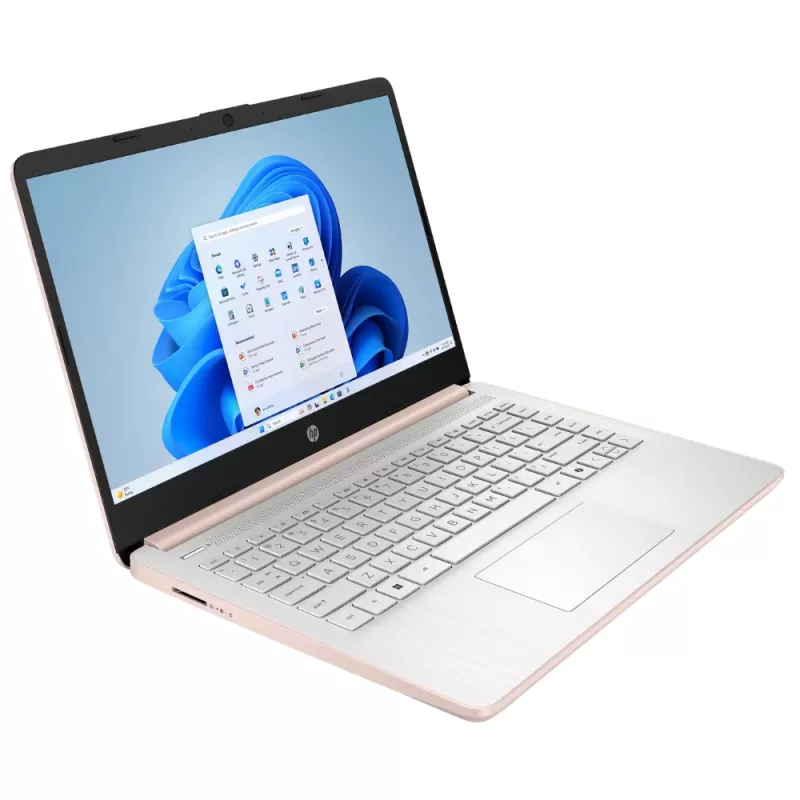 Notebook HP 14-DQ6015DX 14" Intel N150 4/128GB W11 - Pink