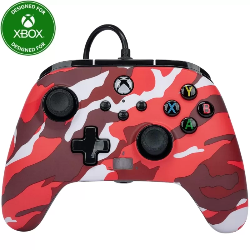 Control PowerA Xbox Series X/S - Red Camo (1525942-01) Control PowerA Xbox Series X/S - Red Camo (1525942-01)