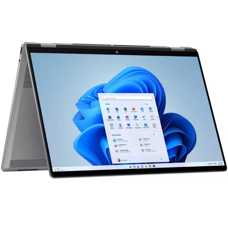 Notebook HP OmniBook X Flip 16-BE0003DX 16" Touch AMD Ryzen 5 220 8/512GB W11 - Meteor Silver