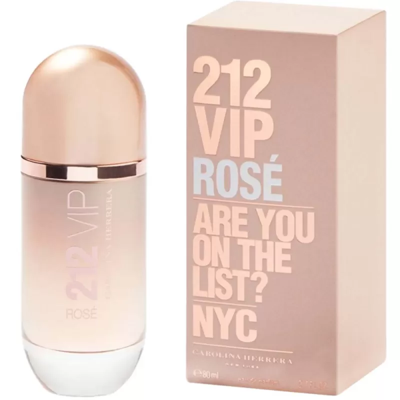 Perfume Carolina Herrera 212 VIP Rosé EDP Femenino - 80mL
