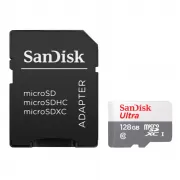 Memoria MicroSD SanDisk Ultra 128GB 100MB/s (SDSQU...