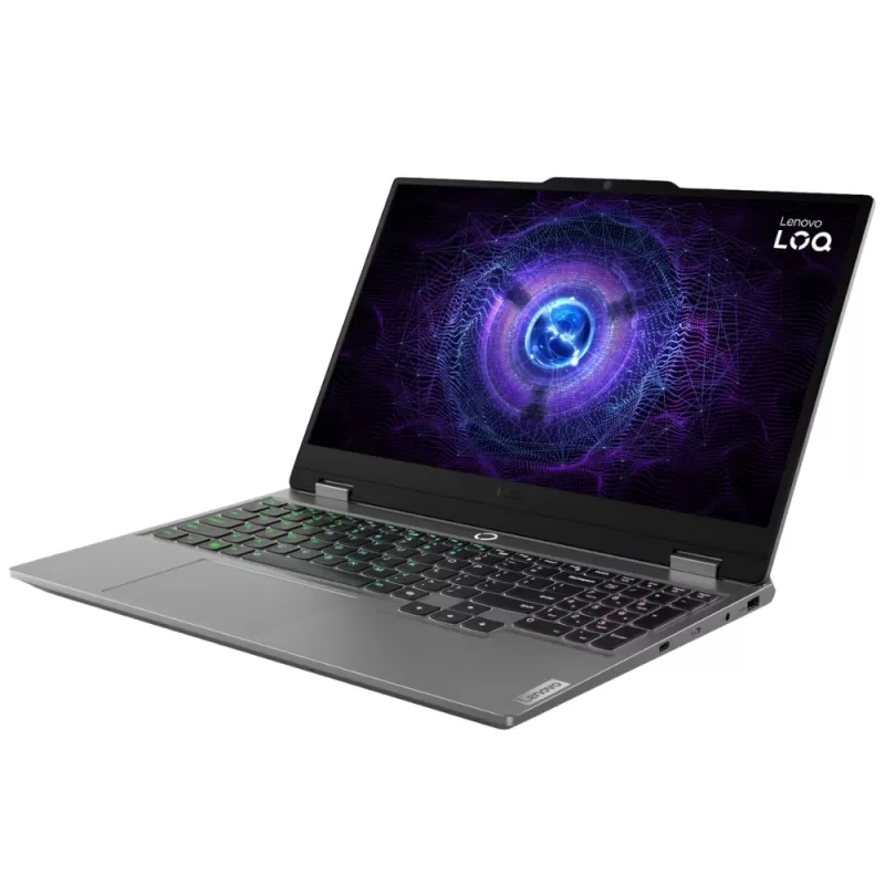 Notebook Lenovo LOQ 15IAX9 82GS001BUS 15.6" Intel Core i5-12450HX 12/512GB W11H NVIDIA GeForce RTX2050 4GB - Luna Grey