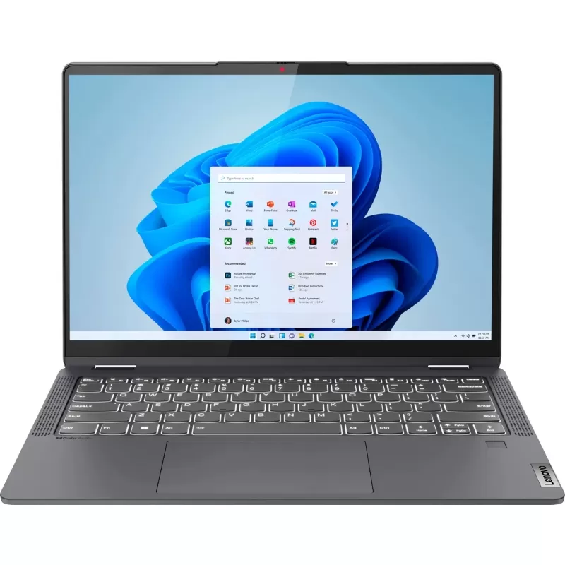 Notebook Lenovo IdeaPad Flex 5 14IAU7 82R700L5US 14" Touch Intel Core i5-1235U 8/512GB W11H - Storm Grey