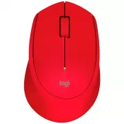 Mouse Wireless Logitech M280 - Red