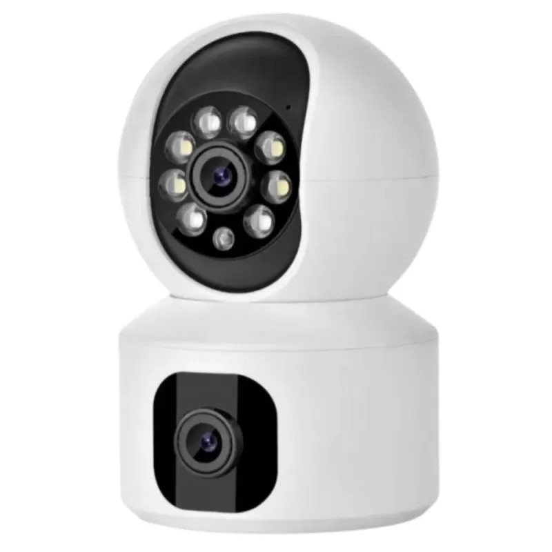 Cámara IP Sate A-CAM001 2MP Dual Lens Wi-Fi 2V - White