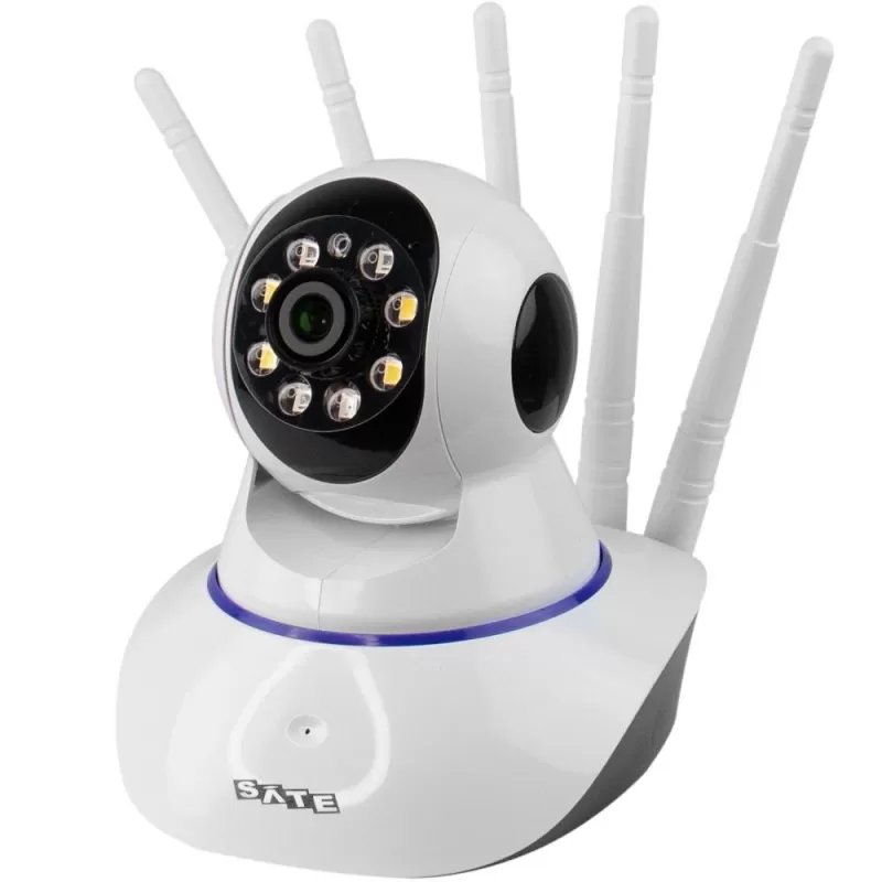 Cámara IP Sate A-CAM006 2MP 360° Wi-Fi 2V - White