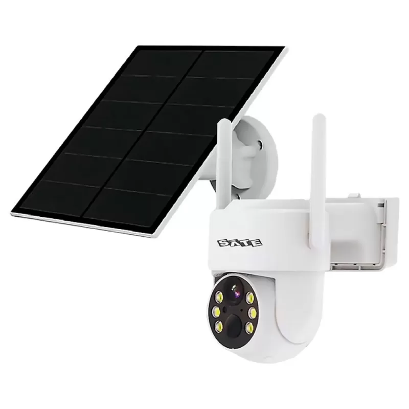 Cámara IP Sate A-CAM007S 4MP Wi-Fi 2V con Panel S...
