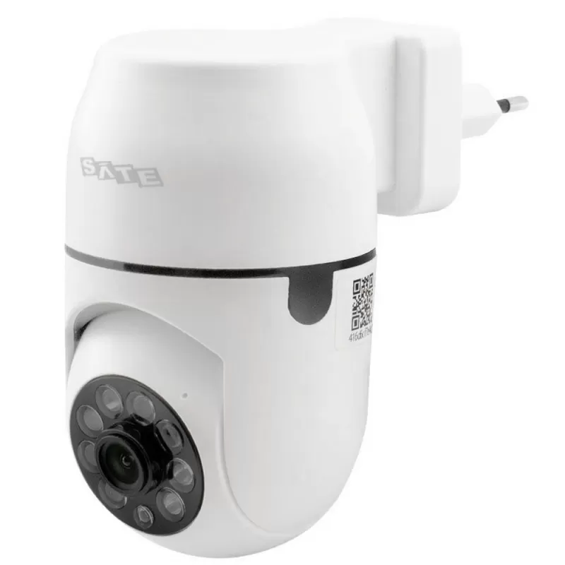 Cámara IP Sate A-CAM012 2MP Wi-Fi 360° 2V - Whit...
