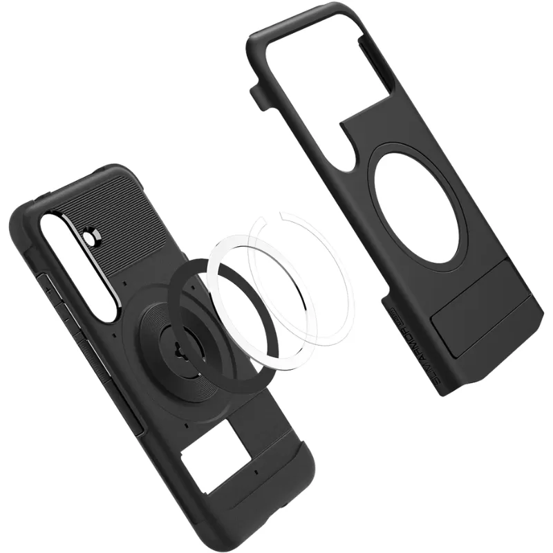 Capa Spigen Galaxy S25 ACS08920 Slim Armor MagFit - Black