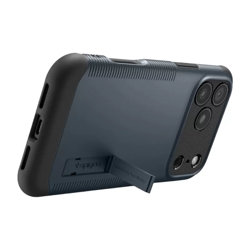 Capa Spigen iPhone 17 Pro Max Slim Armor MagFit ACS09602 - Metal Slate