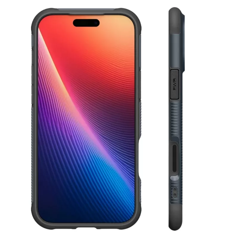 Capa Spigen iPhone 17 Pro Max Slim Armor MagFit ACS09602 - Metal Slate