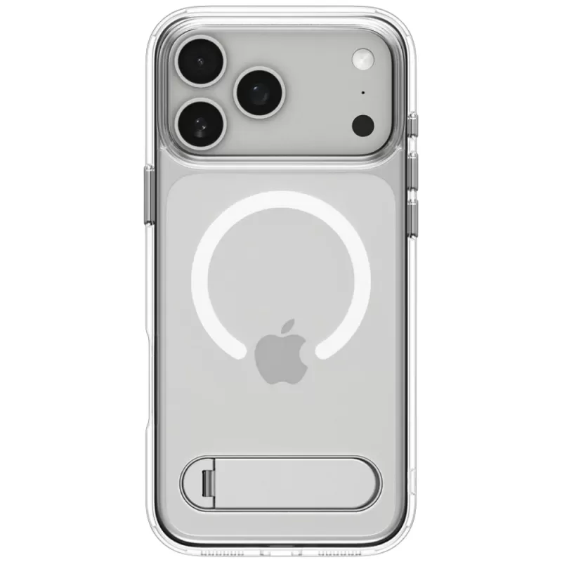 Capa Spigen iPhone 17 Pro Max Slim Armor Essential S MagFit ACS09605 - Clear White Capa Spigen iPhone 17 Pro Max Slim Armor Essential S MagFit ACS09605 - Clear White