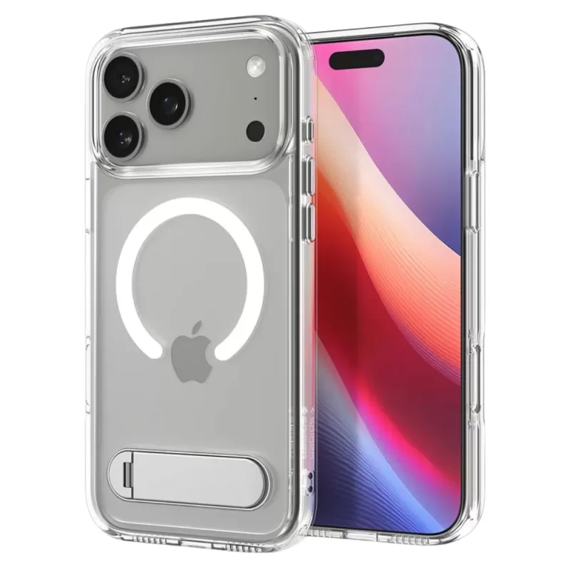 Capa Spigen iPhone 17 Pro Max Slim Armor Essential S MagFit ACS09605 - Clear White