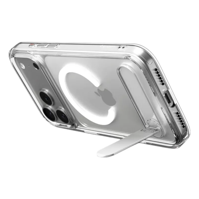 Capa Spigen iPhone 17 Pro Max Slim Armor Essential S MagFit ACS09605 - Clear White