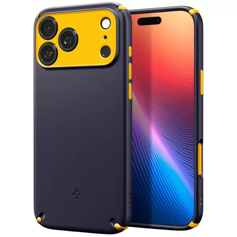 Capa Spigen iPhone 17 Pro Max Nano Pop Hybrid MagFit ACS09607 - Blueberry Navy