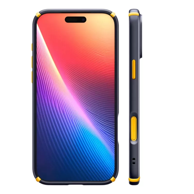 Capa Spigen iPhone 17 Pro Max Nano Pop Hybrid MagFit ACS09607 - Blueberry Navy