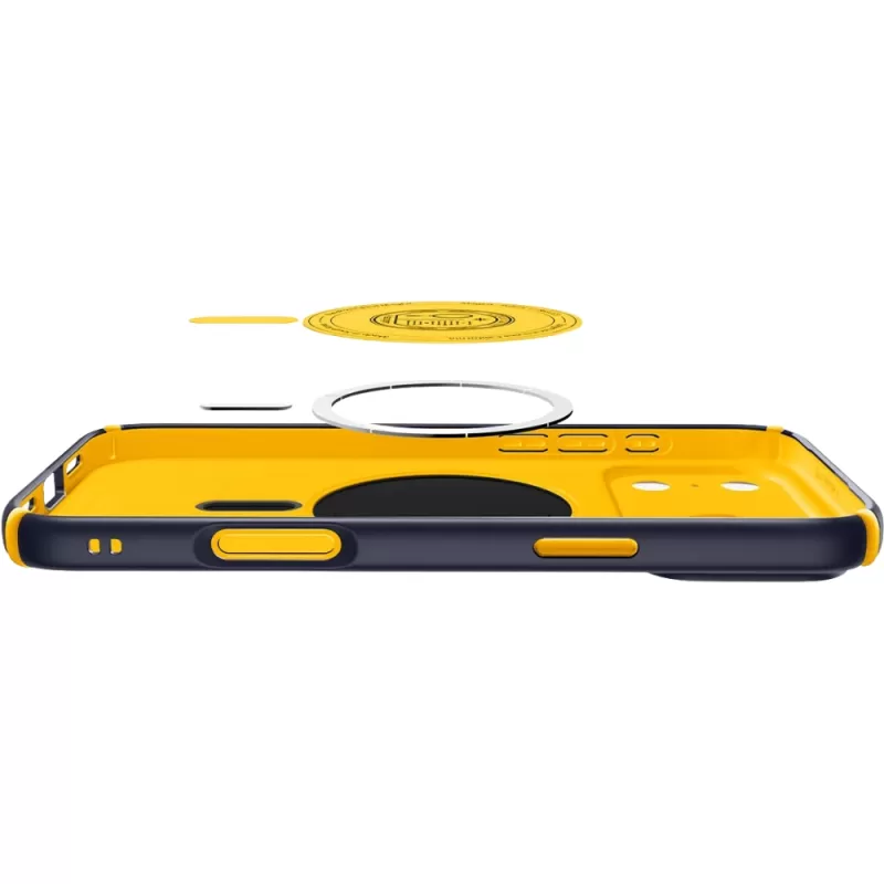 Capa Spigen iPhone 17 Pro Max Nano Pop Hybrid MagFit ACS09607 - Blueberry Navy