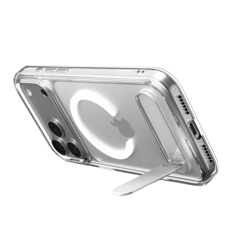 Capa Spigen iPhone 17 Pro Slim Armor Essential S MagFit ACS09637 - Clear White