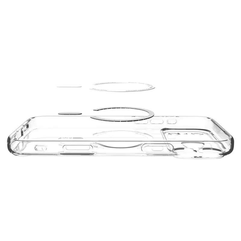 Capa Spigen iPhone 17 Pro Max Ultra Hybrid Pack MagFit ACS09896 - Clear White