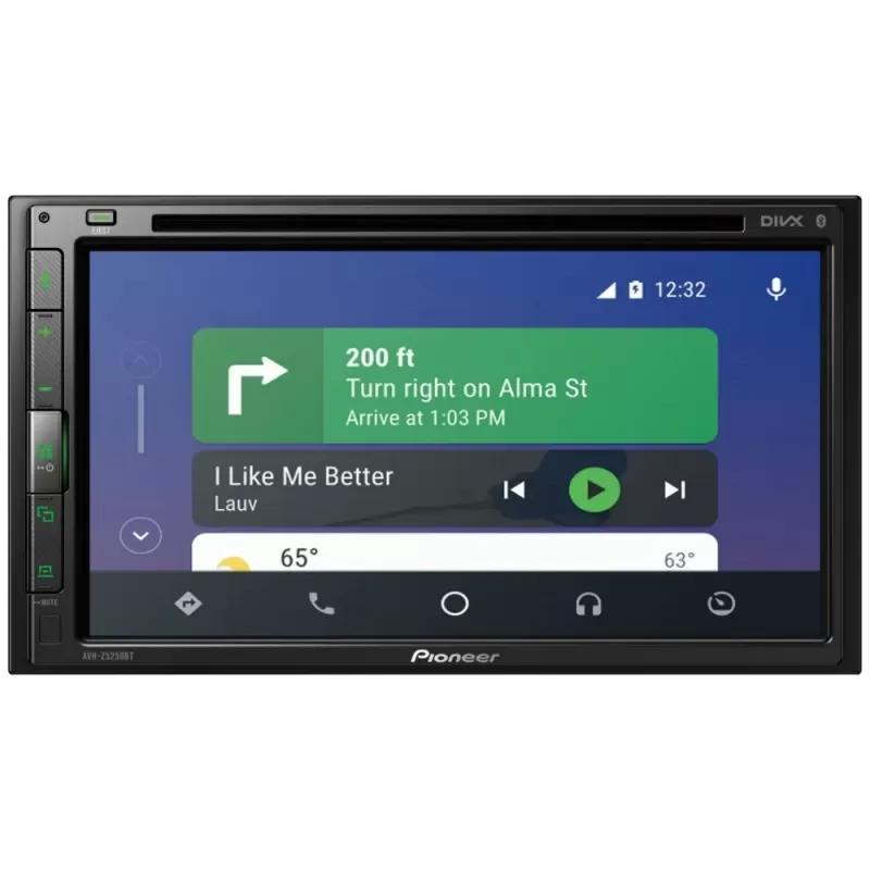 Reproductor Multimedia DVD Pioneer AVH-Z5250BT 6.8" Touch Bluetooth - Black