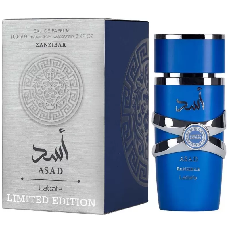 Perfume Lattafa Asad Zanzibar Limited Edition EDP Masculino - 100mL