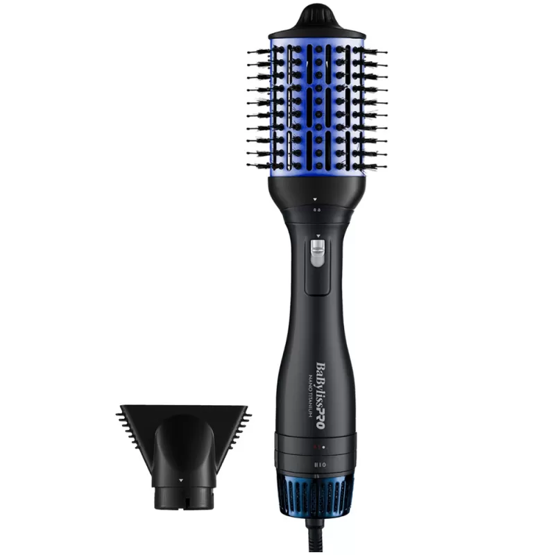 Cepillo Secador BaBylissPro Nano Titanium Limited Edition BNTDHBMB275UZ 220V - Blue/Black