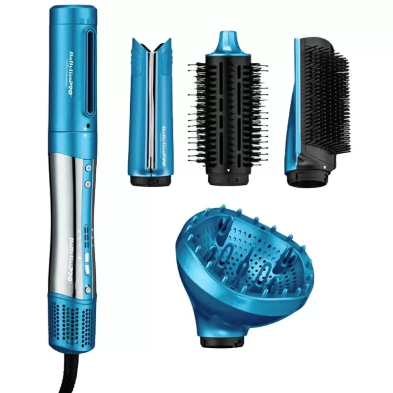 Multiestilizador/Secador BaBylissPro Nano Titanium StyleSwitch BNTSS-5PKUZ 2V - Blue