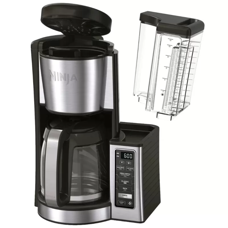 Cafetera Eléctrica Programable Ninja CE250 1100W 110V - Black/Inox