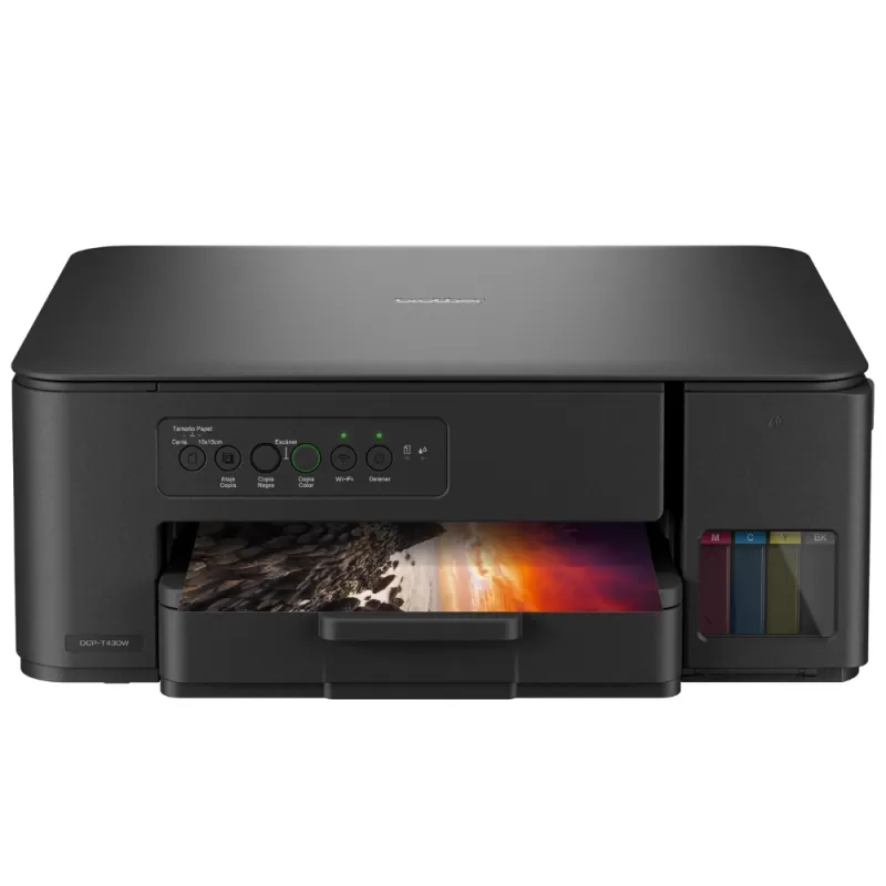 Impresora Multifuncional Brother DCP-T430W Wi-Fi 220V - Black