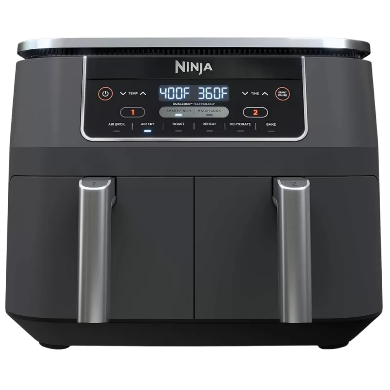 Air Fryer Ninja Foodi 2-Basket DZ201 1690W 7.4L 11...