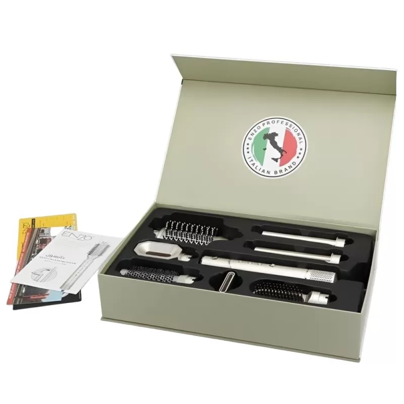 Secador Multiestilizador Enzo V8 EN-755 8 en 1 1500W 220V - Green