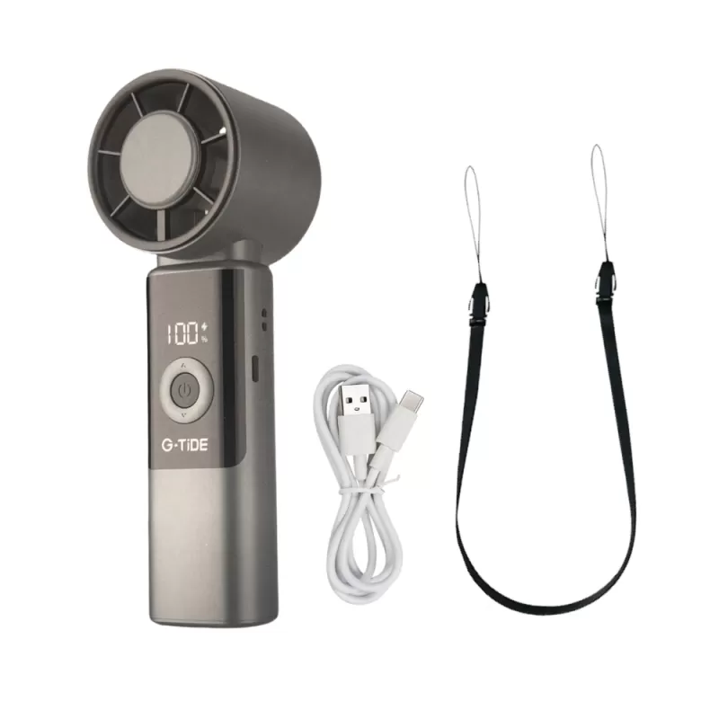 Mini Ventilador Portátil G-Tide FH02L 4.400mAh - Gray